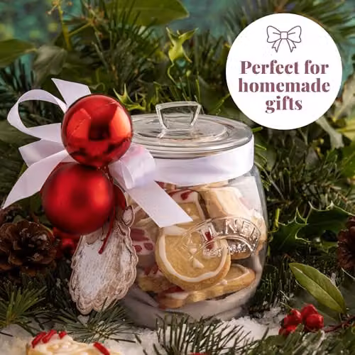 Kilner Universal Push-Top Lid Glass Jar, 4 l, Transparent – 5