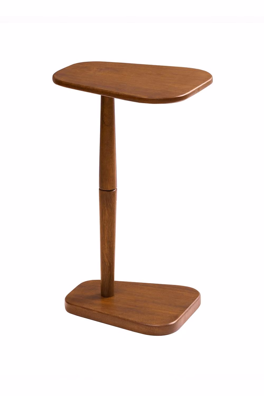 MH London Alina Solid Mango Wood Side Table in Walnut Brown – 2