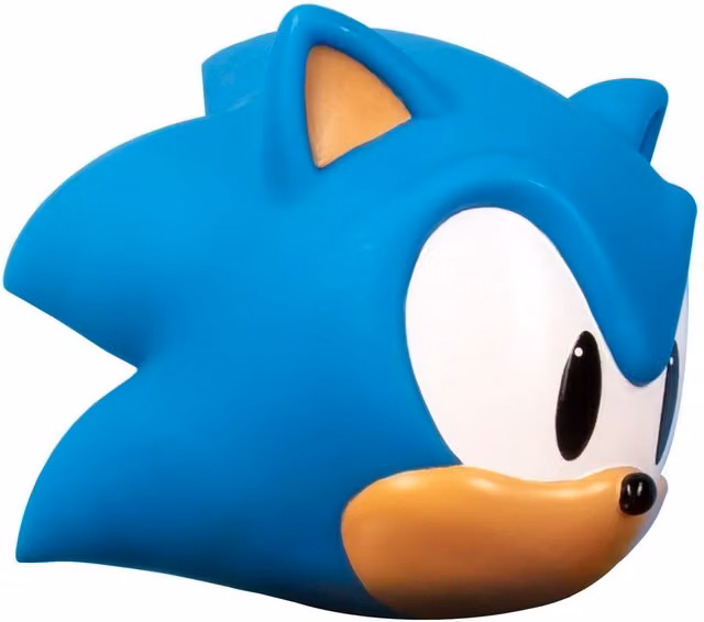 Fizz Creations Sonic The Hedgehog 3D Shaped Blue LED Mood Light and Night Light for Childrens Bedrooms