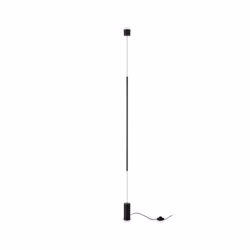 Ideal Lux FILO Integrated LED Pendant Ceiling Light Black 3000K Warm White – 1