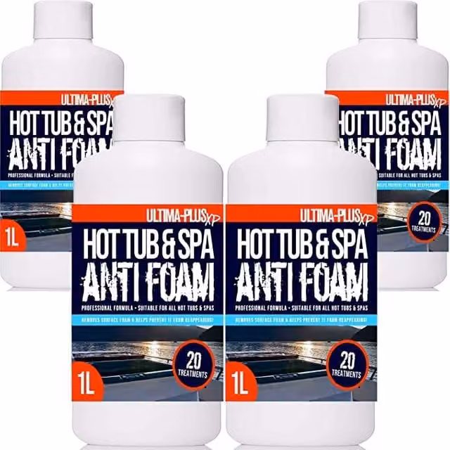 ProKleen Anti Foam Liquid for Hot Tubs, Jacuzzis and Spas, 4 l – 1