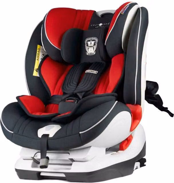 Cozy N Safe Child Car Seat with Isofix Base, Red (9-36kg)