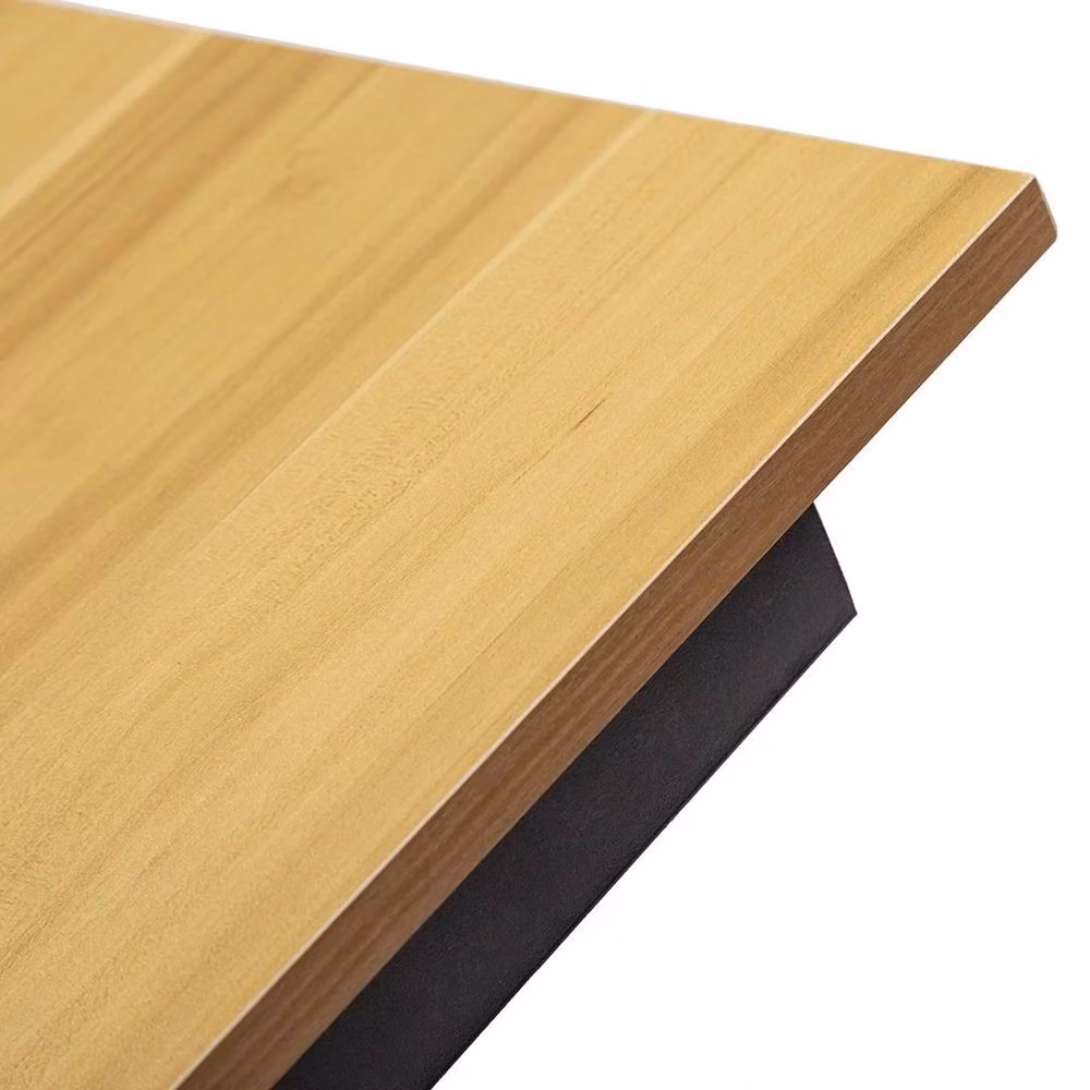 ERGOVEXA Computer Desk and Workstation in Brown, W: 60 cm, D: 60 cm, H: 74 cm – 4