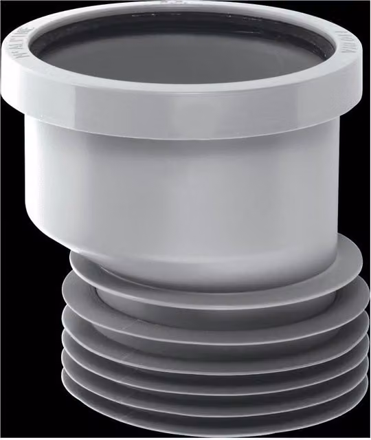McAlpine Grey Plastic 110mm Offset Drain Connector Bend – 1