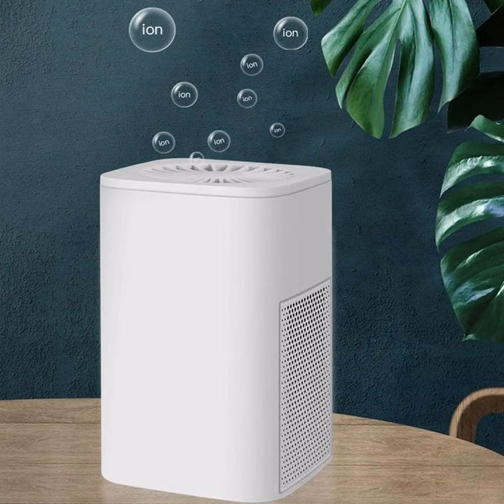 NESTLUNE Air Purifier for Smoke, Odour and Pets, White, H 100 cm x W 15 cm x D 15 cm – 4
