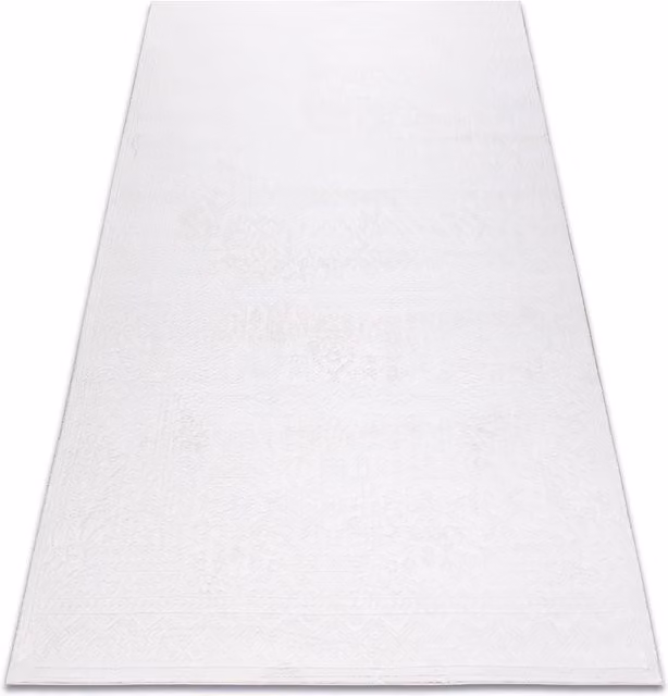 RugsX Palacio Acrylic Woven Rug in White, W: 120 cm, D: 170 cm