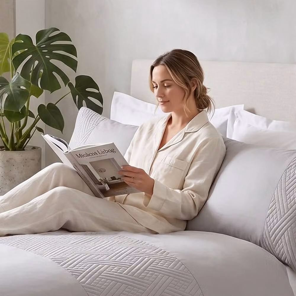 Rapport Home Grey Polyester Duvet Cover and Pillowcase Set, W/D/H: 230 x 220 x 50 cm – 3