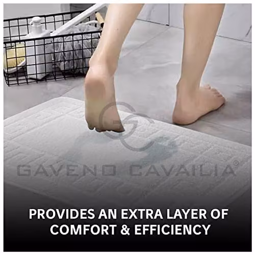 GAVENO CAVAILIA Super Absorbent 2 Piece Greek Bath Set in White – 2