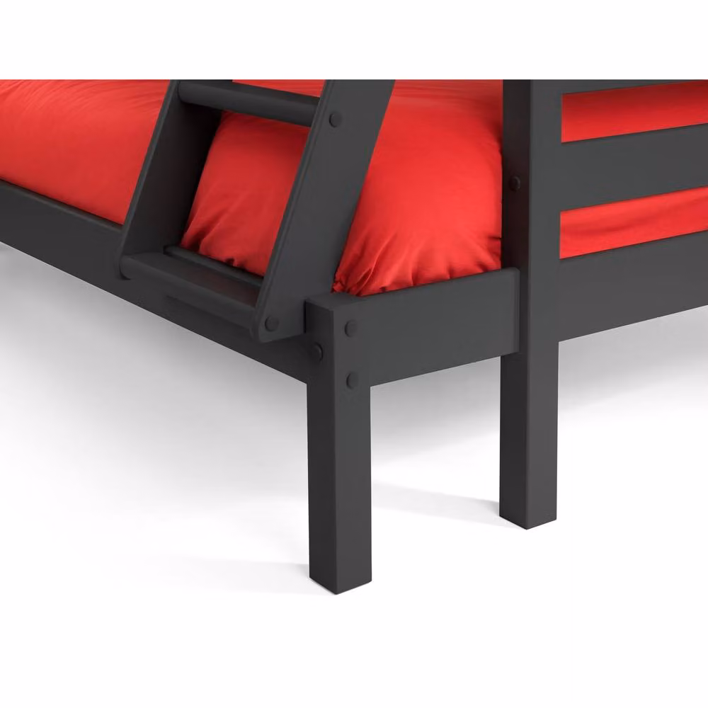 Cheshire Cobalt Triple Sleeper Bunk Bed in Anthracite, Small Double 120 x 200 cm – 3