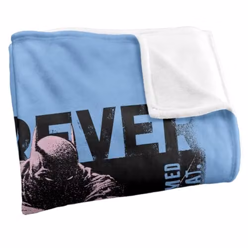 Warner Bros. Batman Forever Silky Touch Super Soft Fleece Throw Blanket, Multicolour, W: 91.44 cm x L: 147 cm – 2