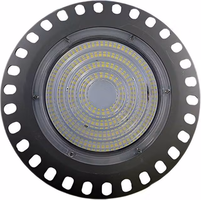 ENER-J 200W LED UFO Highbay Light, 4000K Cool White, 24000 Lumens, Black