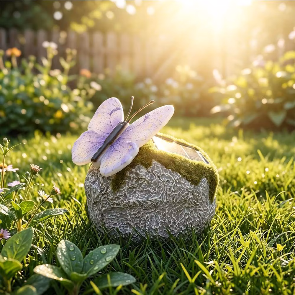 Quipulse Green Butterfly Decorative Simulation Lawn Light – 6