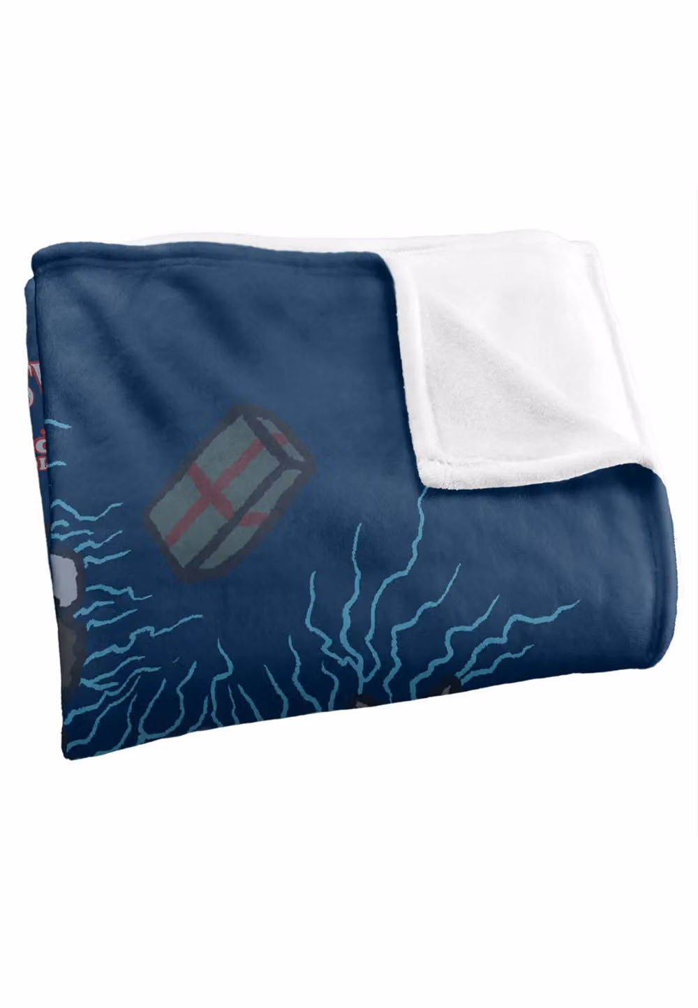 Warner Brothers Christmas Vacation X-Mas Lights Silky Touch Super Soft White Throw Blanket – 3