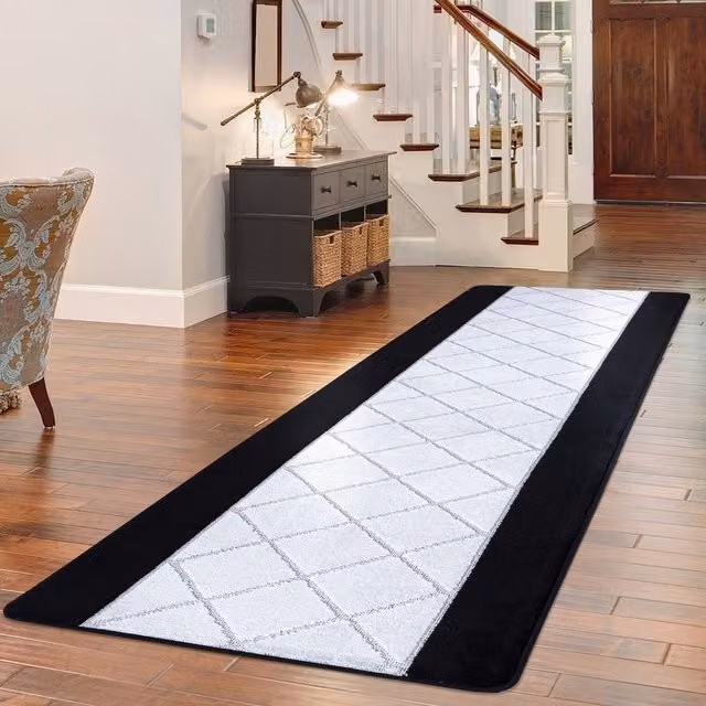 Smart Living Carmela Non Slip Striped Hallway and Kitchen Door Mat, Multicolour, W: 80 cm, L: 150 cm – 1
