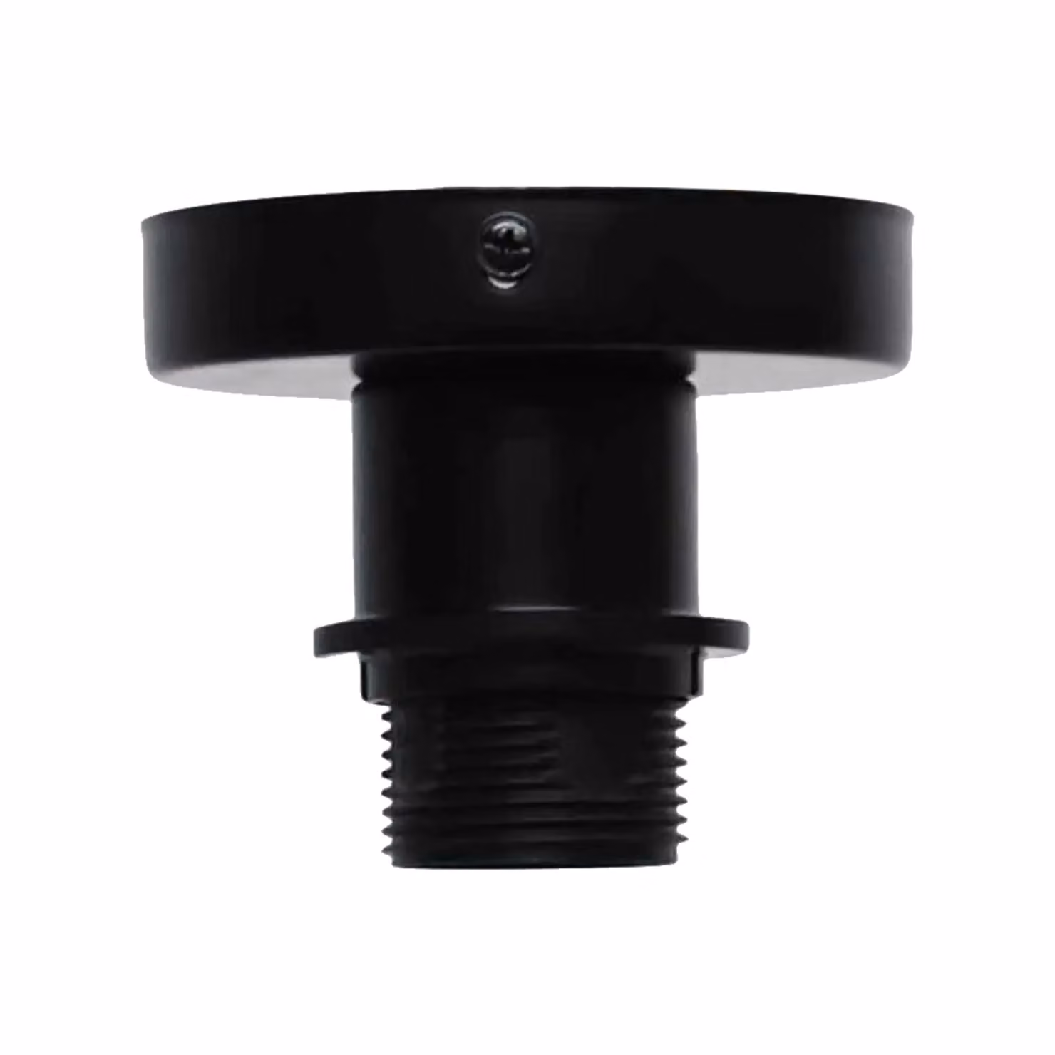 First Choice Lighting Cassidy Set of 2 Black E27 Round Metal Flush Mount Ceiling Lights – 2