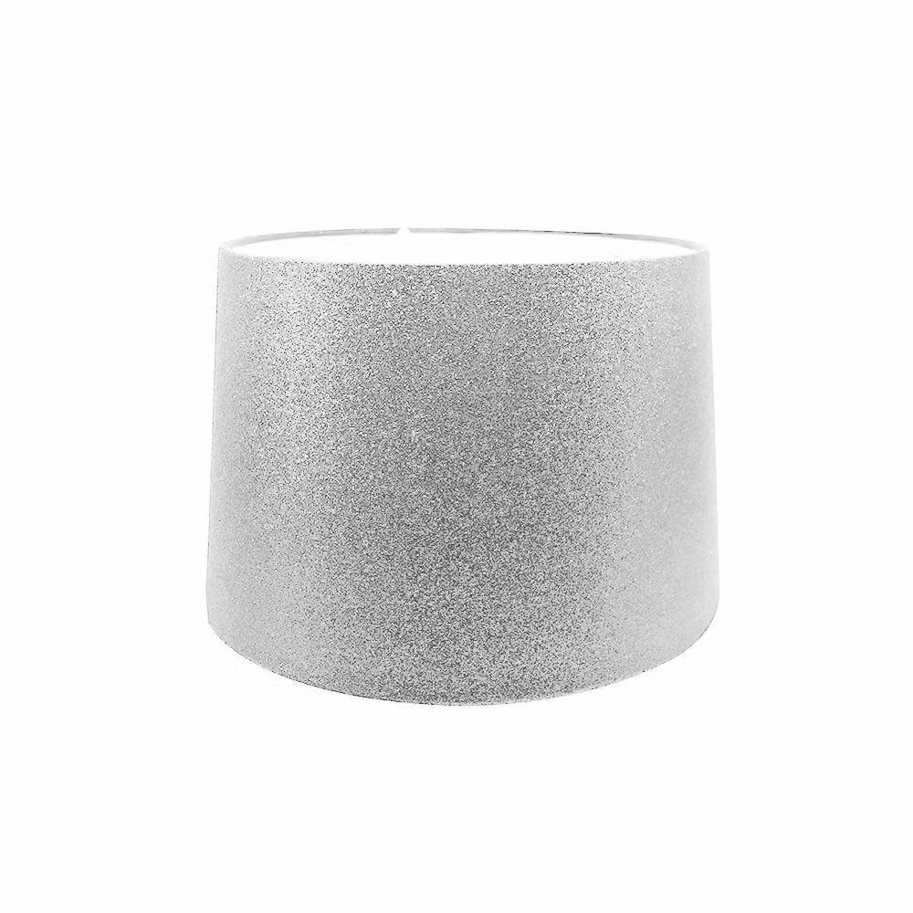 Voltico Modern Cylinder Lampshade in Silver – 2