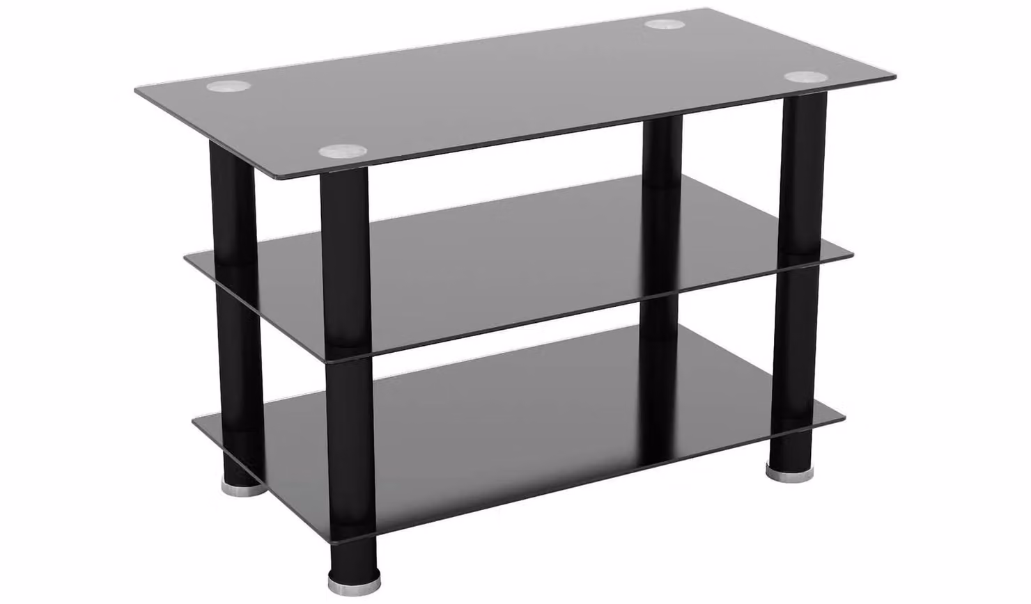 AVF Black Glass TV Stand for up to 40 Inch Screens
