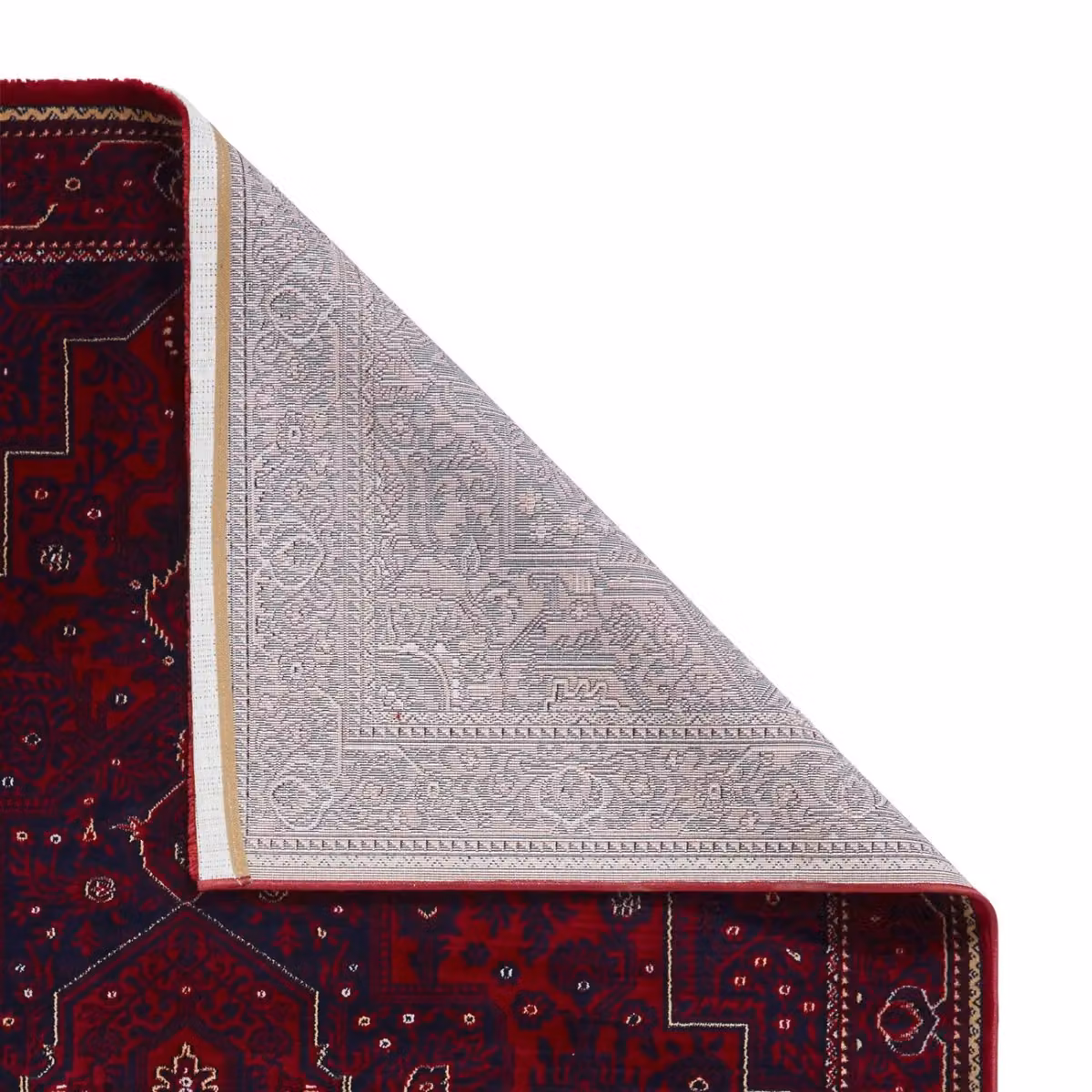 The Rug Shop UK Red Border Traditional Polypropylene Easy Care Rectangular Rug W: 240 cm, D: 340 cm – 4