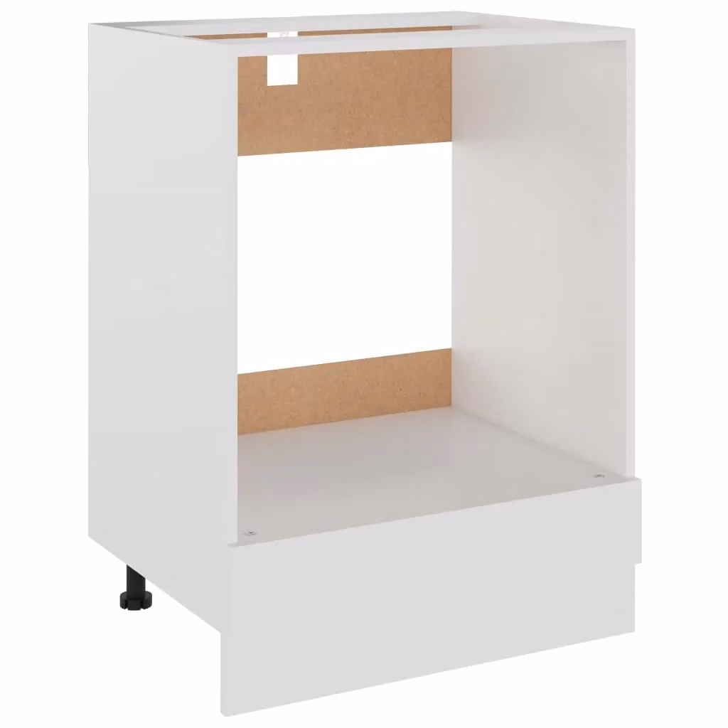 Berkfield Home White Freestanding Appliance Housing Unit W/D/H: 60 x 46 x 81.5 cm