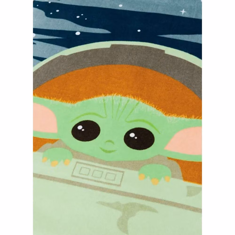Star Wars Yoda Multicolour Cotton Towel, W/H: 70 x 140 cm – 2