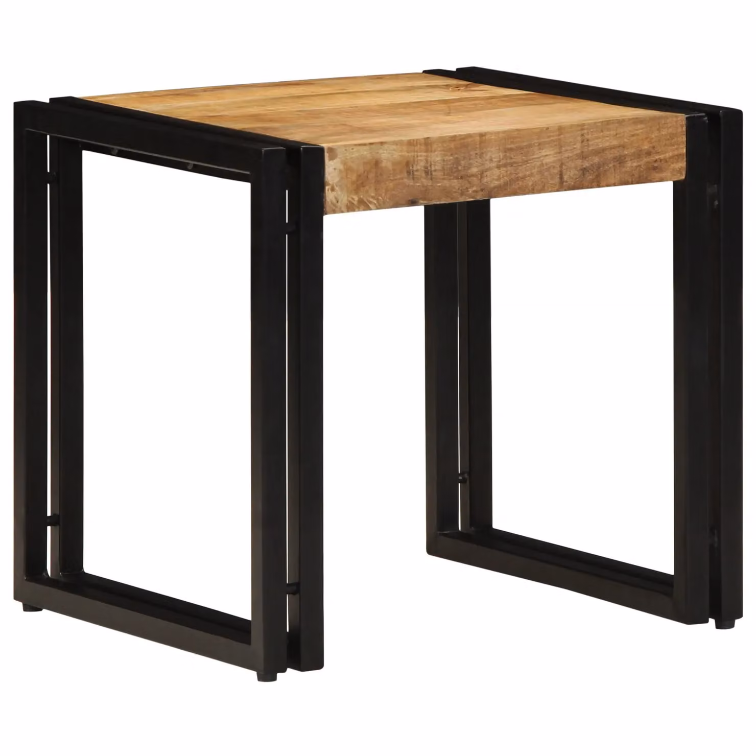 Berkfield Home Mango Wood Coffee Table in Brown, W/D/H: 50 x 40 x 38 cm – 2