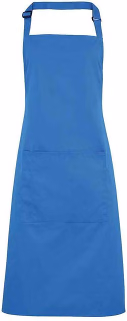 Premier Pocket Bib Apron in Dark Blue – 1