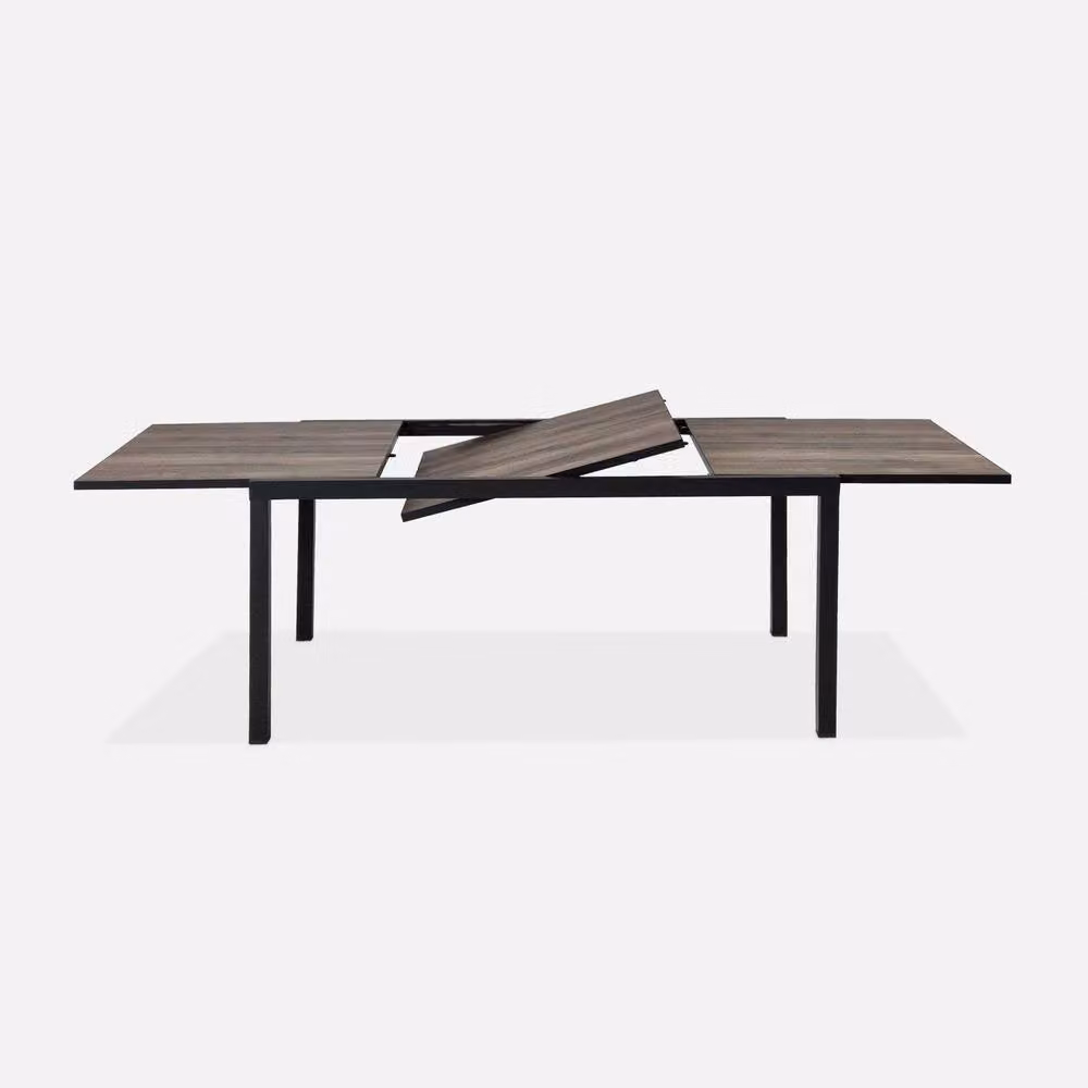 Sweekeek 8-Seater Extendable Modern Outdoor Table in Brown – 2