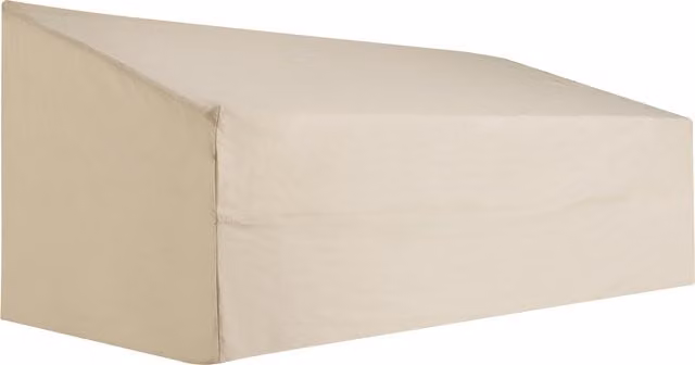 Outsunny Waterproof 3 Seater Sofa Cover in Beige, W/D/H: 218 x 111 x 63-101 cm