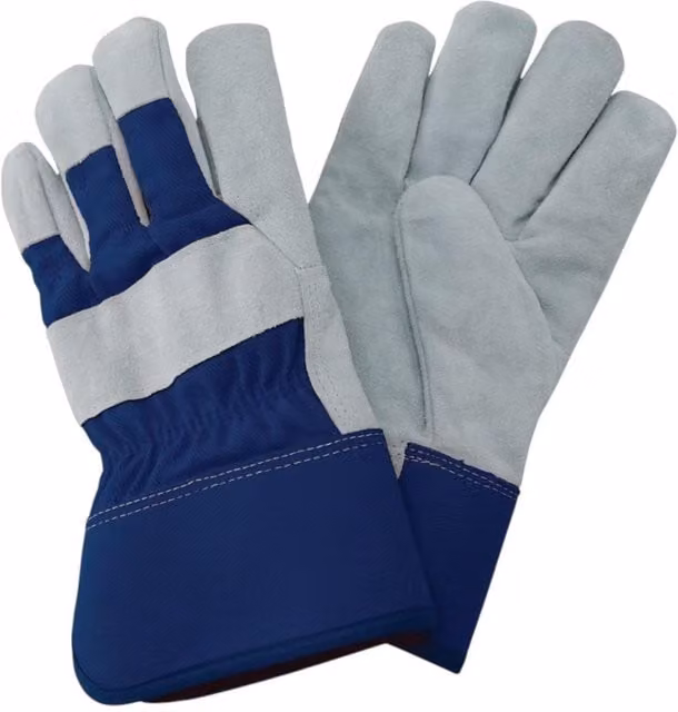 Kent & Stowe Rigger Navy Medium Suede Leather Gloves