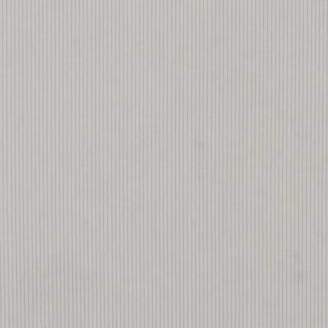 Terrys Striped Cotton Curtain Fabric Panel in Taupe and Grey