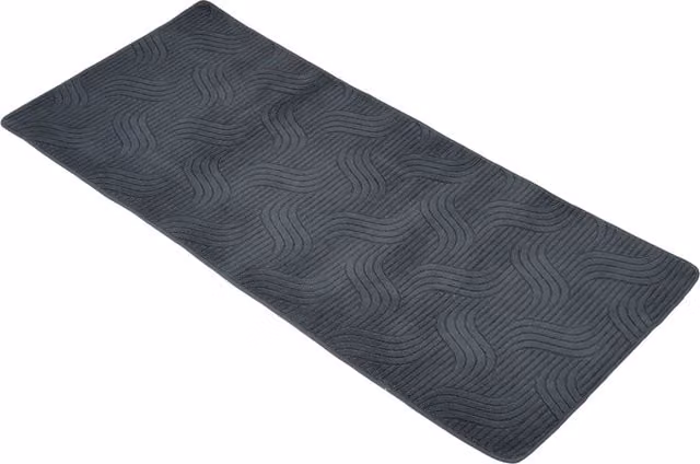 Livingandhome Non-Slip Scandinavian Graphic Sofa Cover in Grey Polyester, W: 180 cm