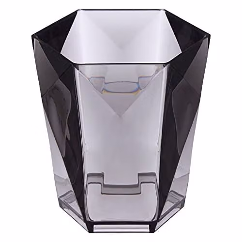 Premier Housewares Grey Plastic Tumbler Set, W/D/H: 10 x 10 x 10 cm