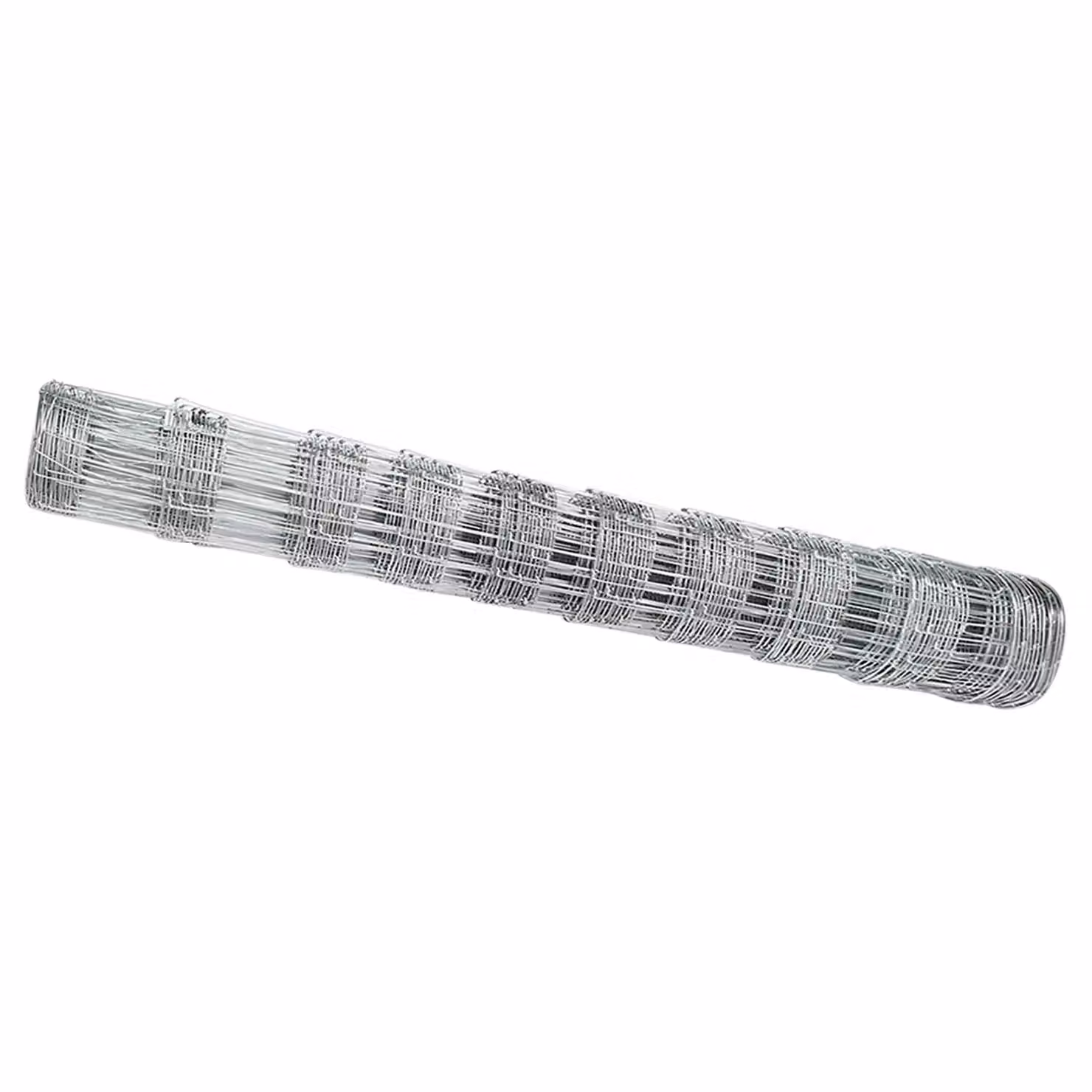 Berkfield Home Field Fence in Silver Galvanised Steel, 1 x 50 m – 2