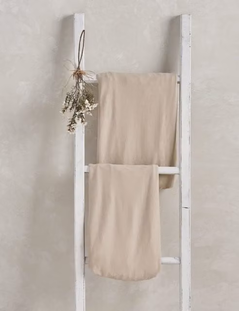 Mamas & Papas 2 Pack Pure Cotton Breathable Cotbed Fitted Sheets in Brown and Beige