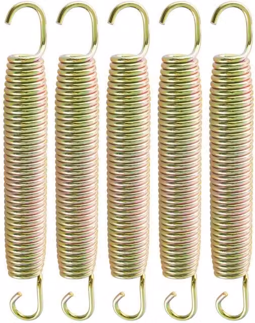 AREBOS Replacement Trampoline Spring Set, 36 Pieces, 178mm, Gold