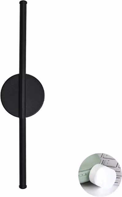 Hinsinc Modern Black LED Exterior Wall Light Sconce with Up and Down Lighting, IP65 Waterproof, 80 cm – 1