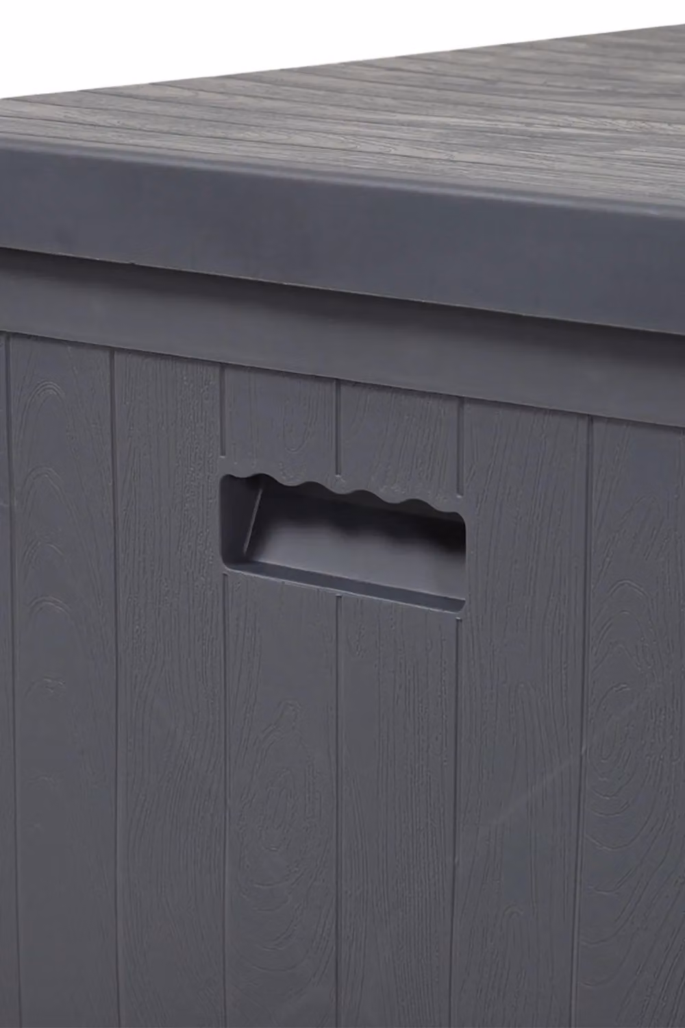 Living and Home Grey Waterproof Outdoor Garden Storage Box, 430L – 4