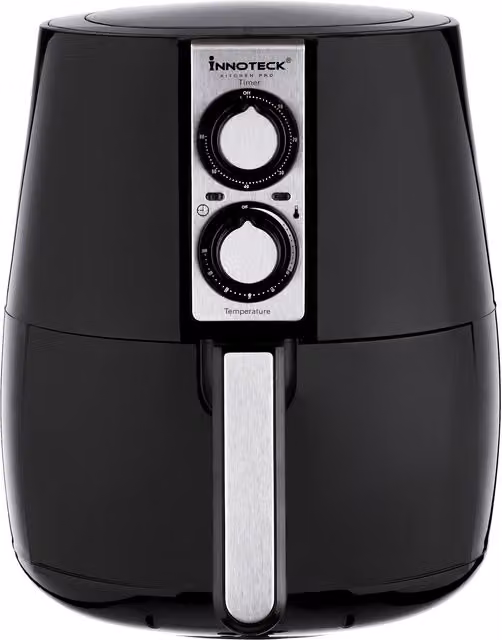 Innoteck 1500W Hot Air Fryer with Timer in Black