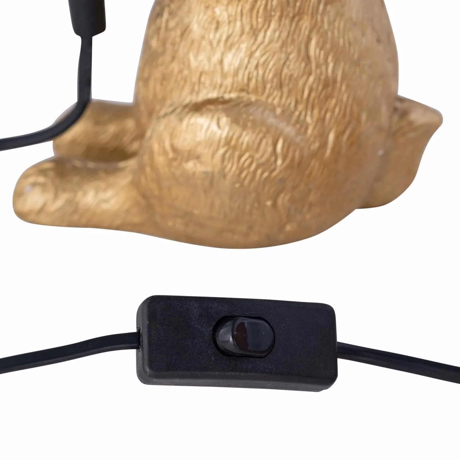 First Choice Lighting Hop Hop Gold Bunny Rabbit Table Lamp – 2