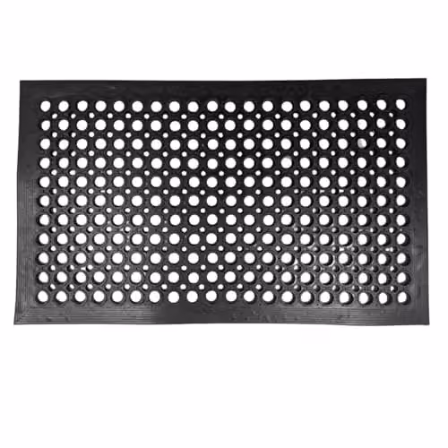 Ark Mat Heavy Duty Non-Slip Rubber Door Mat in Black, W/D/H: 150 x 90 x 1.2 cm – 1