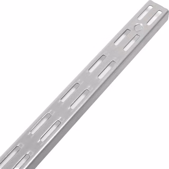 RBUK 2 Pack Silver Twin Slot Upright, Height: 95 cm