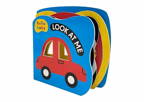 Priddy Books Look At Me! (Hello Baby) High Contrast Multicolour Newborn Book – 2