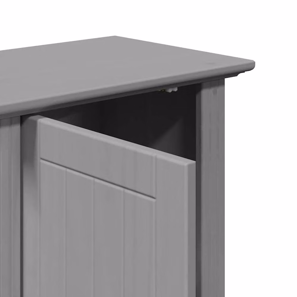 Berkfield Home BODO Grey Bathroom Wall Cabinet W/D/H: 44 x 30 x 60 cm – 3