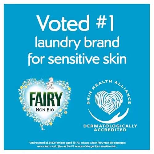 Fairy Non Bio Liquid Laundry Detergent, 2.418 l, White – 2