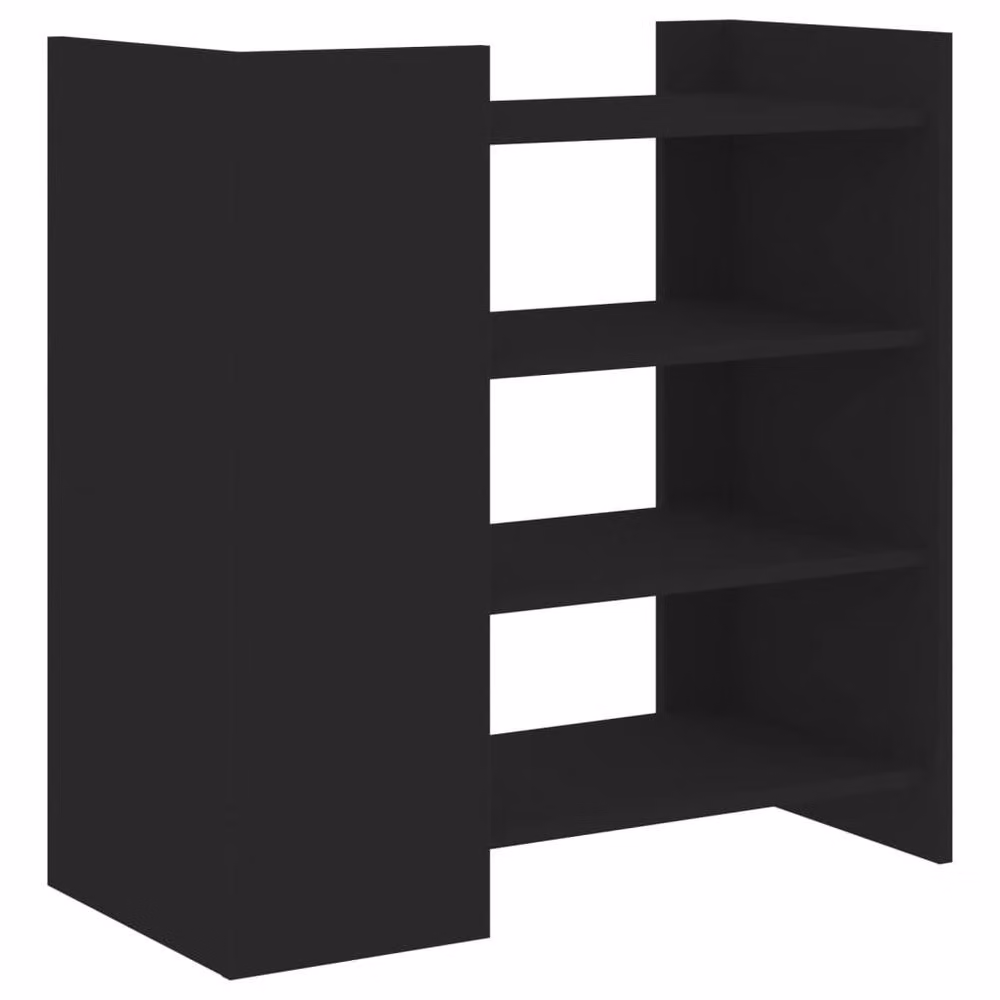 Berkfield Home Modern Black Matt Sideboard, W/D/H: 73.5 x 35 x 75 cm – 5
