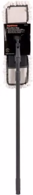 SupaHome Microfibre Mop with Telescopic Handle in White