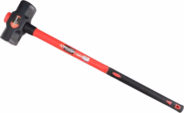 Garden Mile Sledge Hammer in Black and Red, 6.35 kg