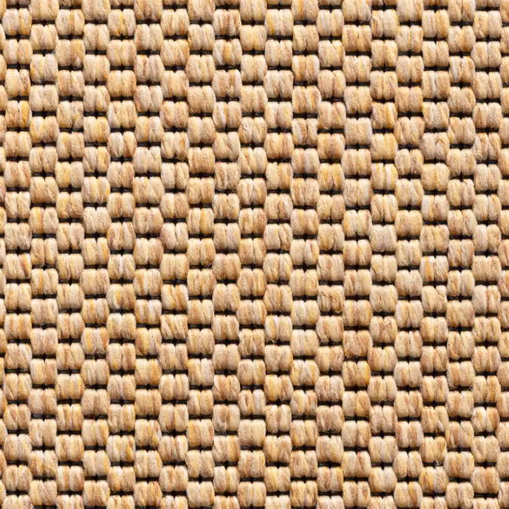 RainbowHome Marlowe Woven Stair Runner in Brown with 100% Cotton Black Border – 3