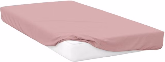 Belledorm 400 Thread Count Egyptian Cotton Extra Deep Fitted Sheet, Blush, W/D/H: 180 x 200 cm