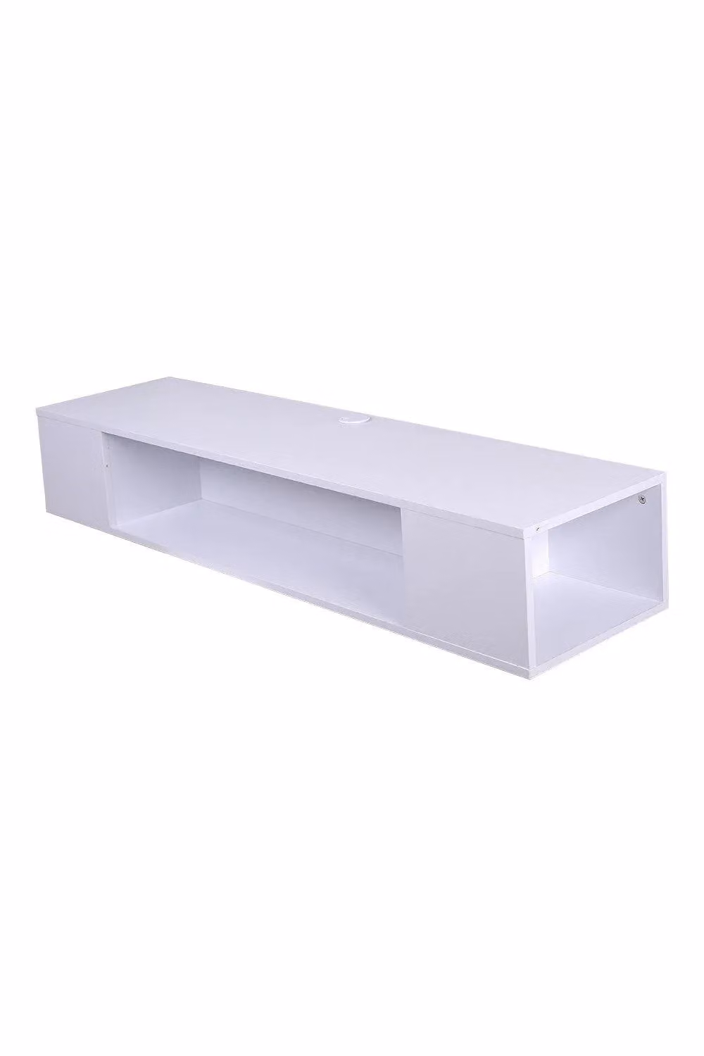 H&O Direct Modern Style Wall Mounted Floating TV Stand Cabinet in White – 4